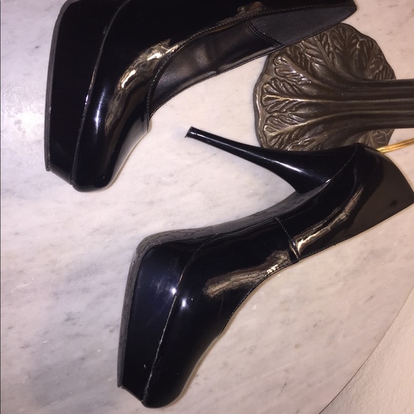 Donated Cute - Candies Black Patent Heels - Picture 6 of 7